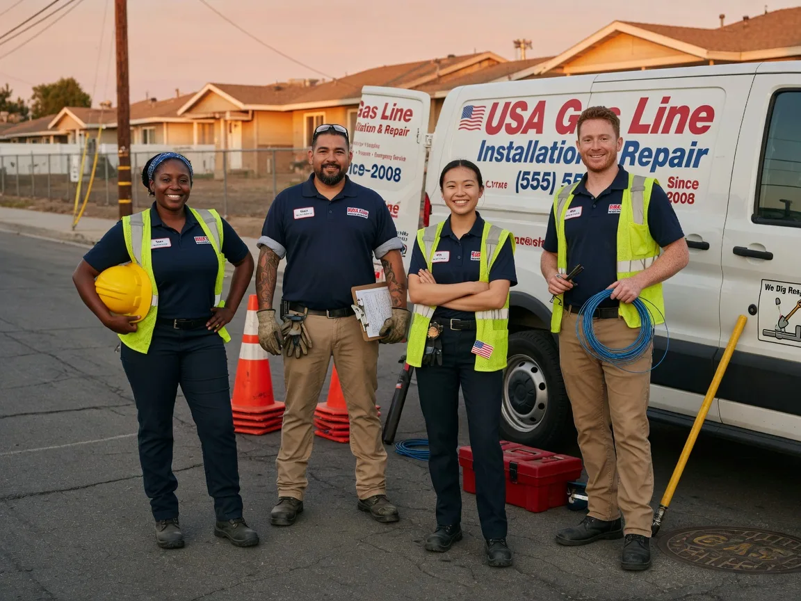 Gas Line Installation company in New Philadelphia, OH
